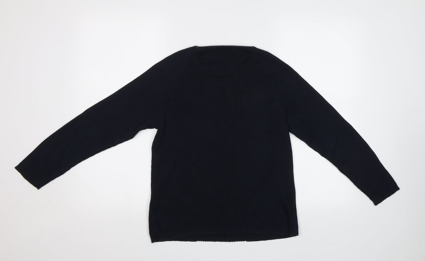 Womens UK Size M Bonmarché Blue Pullover Jumper