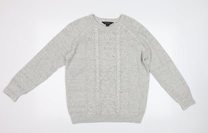 Cedar Wood State Mens Grey   Pullover Jumper Size S