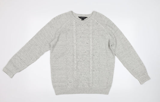 Cedar Wood State Mens Grey   Pullover Jumper Size S