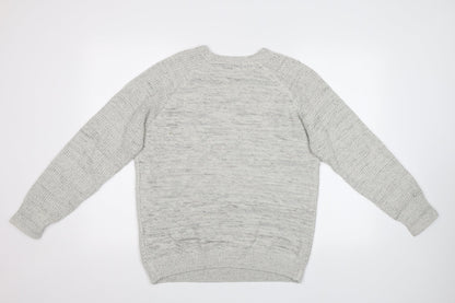 Cedar Wood State Mens Grey   Pullover Jumper Size S