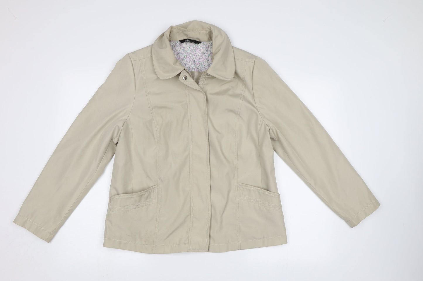 BM Womens Beige   Jacket  Size S
