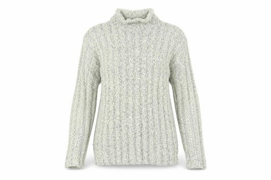Womens UK Size S Instyle Grey Pullover Jumper