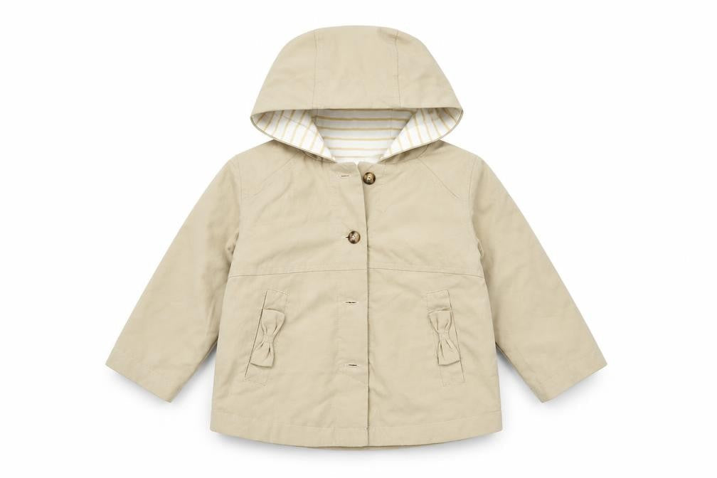 Le Redoute Girls Beige    Coat Size 2 Years