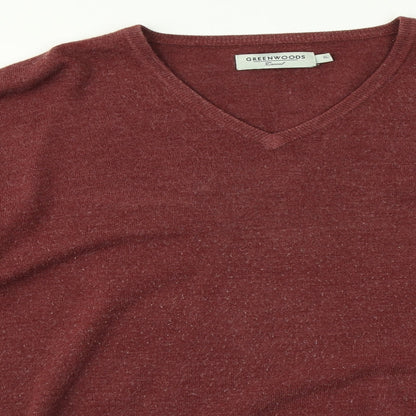 Greenwoods Mens Red   Pullover Jumper Size XL