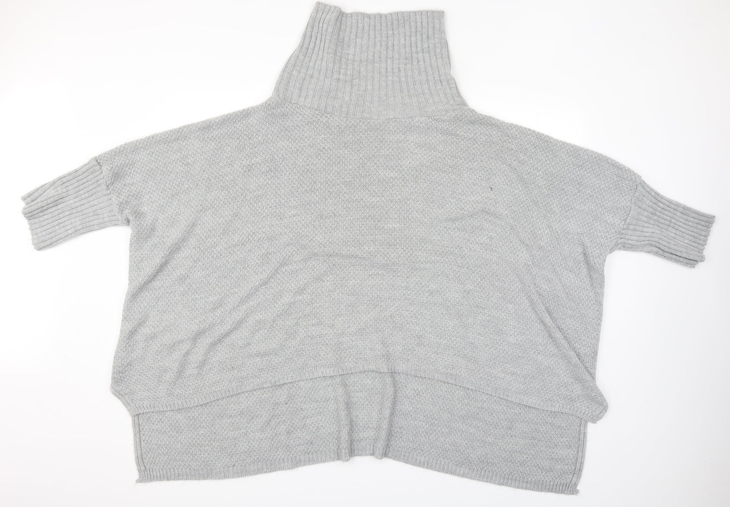 I SAW IT FIRST Womens Grey   Shrug Jumper