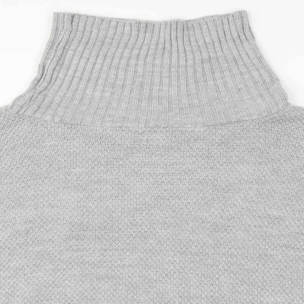 I SAW IT FIRST Womens Grey   Shrug Jumper