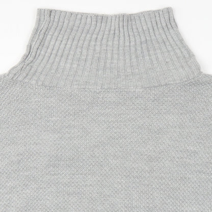I SAW IT FIRST Womens Grey   Shrug Jumper