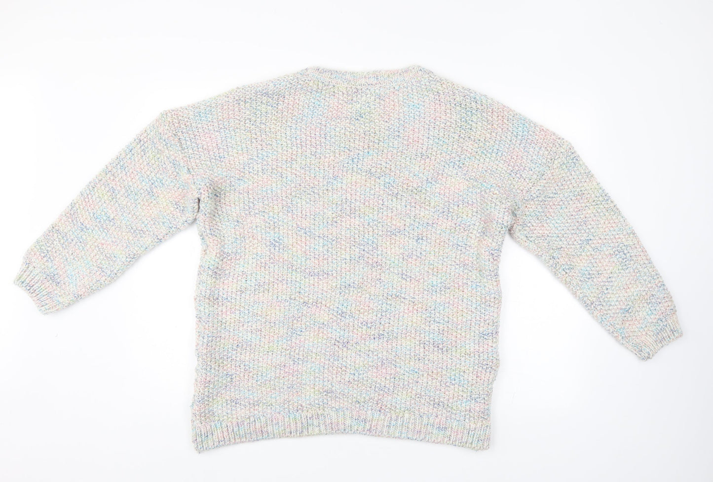 Indigo Womens Multicoloured Argyle/Diamond  Pullover Jumper