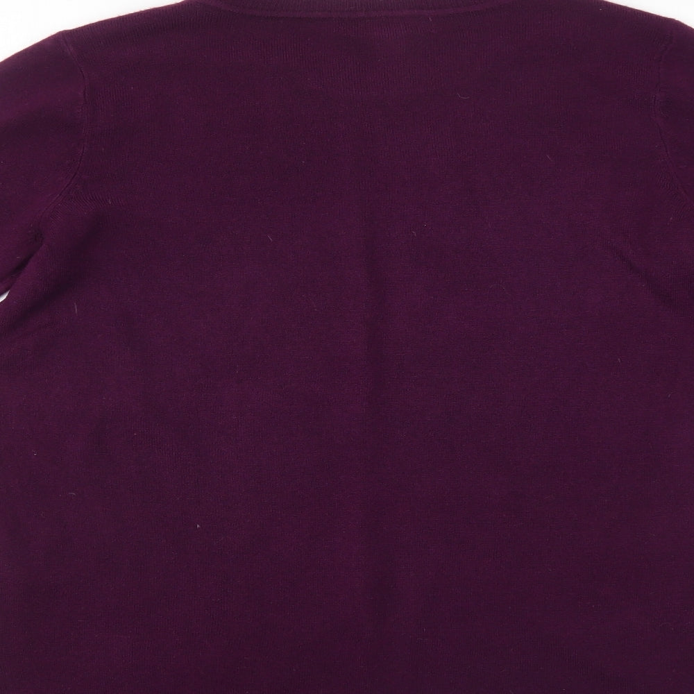 Primark Womens Purple   Pullover Jumper Size 10