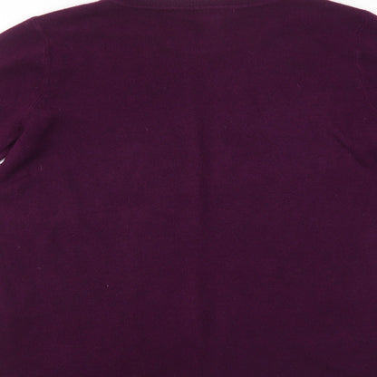 Primark Womens Purple   Pullover Jumper Size 10
