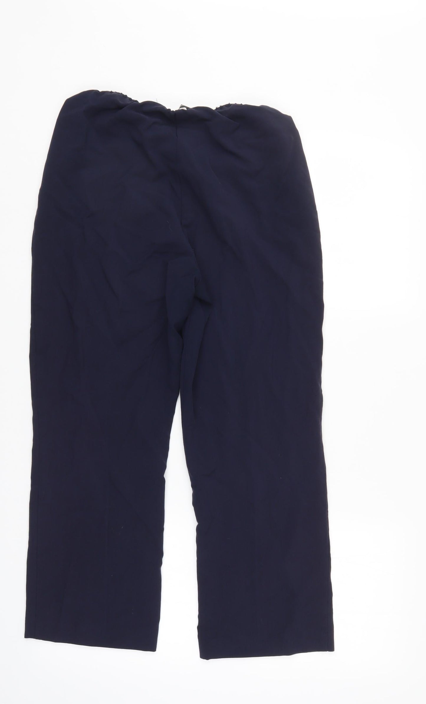 Bonmarché Womens Blue   Cropped Trousers Size 12 L24 in