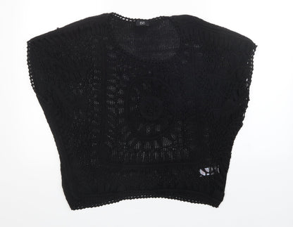 F&F Womens Black   Pullover Jumper Size 10