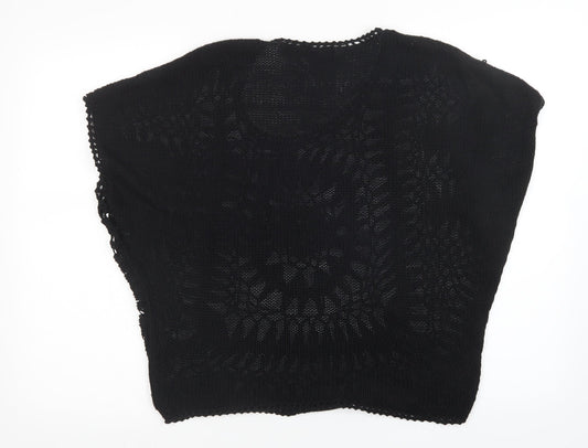 F&F Womens Black   Pullover Jumper Size 10