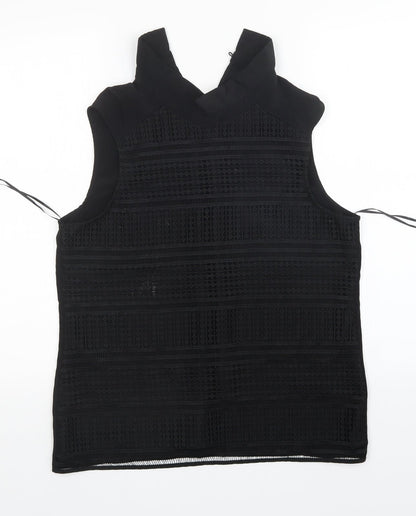 Womens UK Size 14 TU Black Basic Blouse