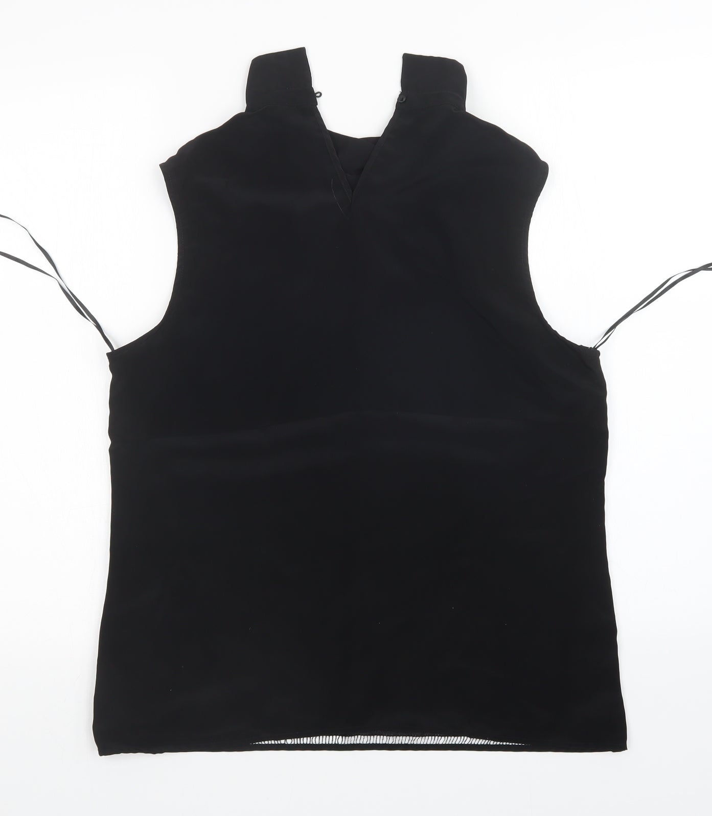 Womens UK Size 14 TU Black Basic Blouse