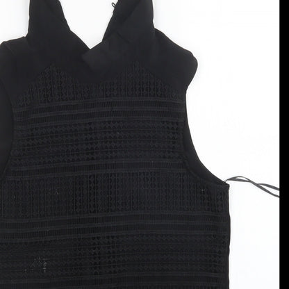 Womens UK Size 14 TU Black Basic Blouse