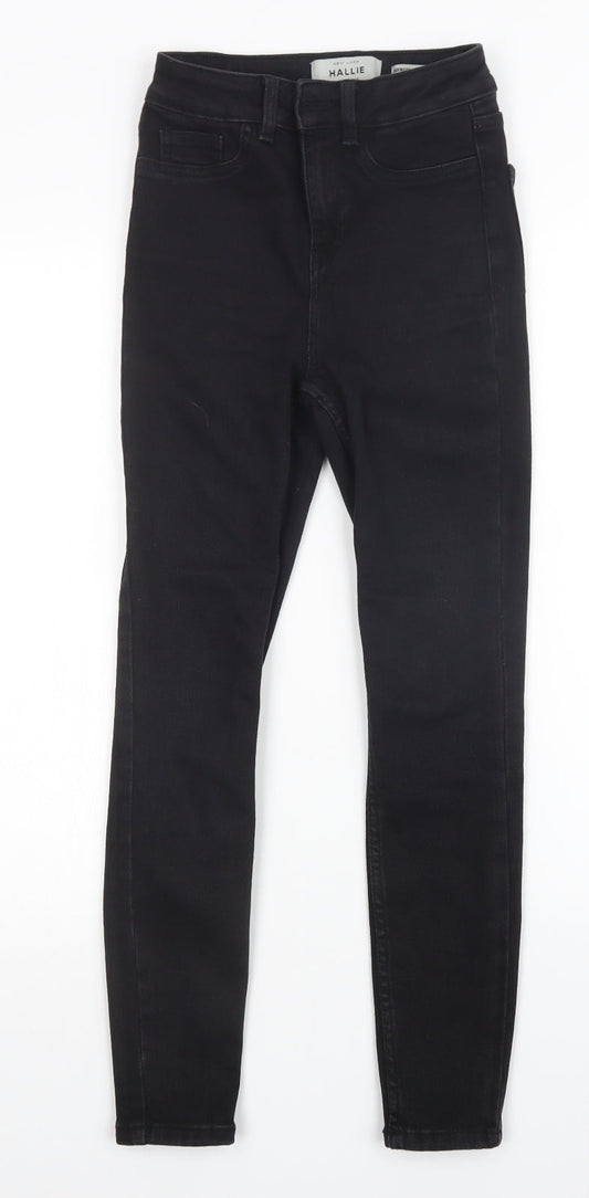 New Look Womens Black   Skinny Jeans Size 8 L26 in