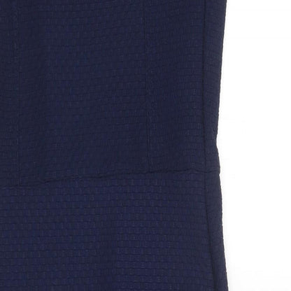 Boohoo Womens Blue   Sheath  Size 6