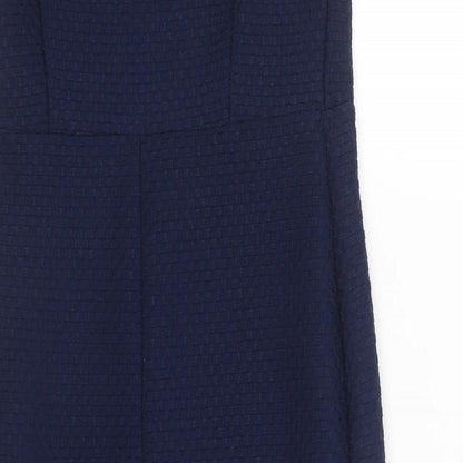 Boohoo Womens Blue   Sheath  Size 6