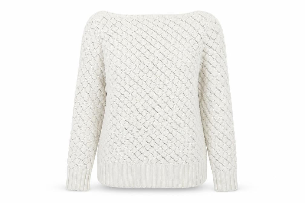 Womens UK Size 10 Monsoon Beige Pullover Jumper