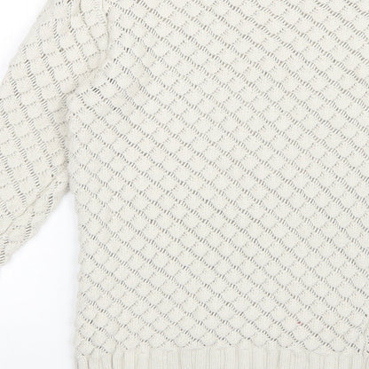 Womens UK Size 10 Monsoon Beige Pullover Jumper