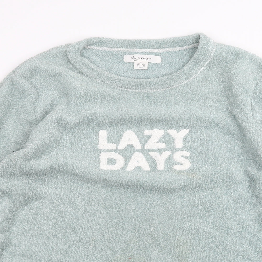 Primark Womens Green   Pullover Jumper Size S  - Love to lounge