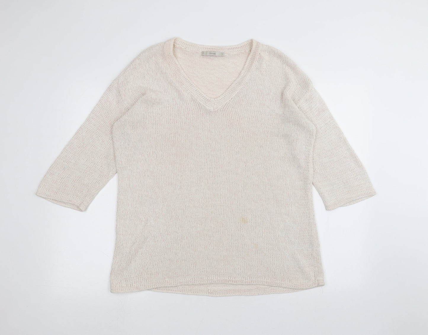 George Womens White   Pullover Jumper Size 14