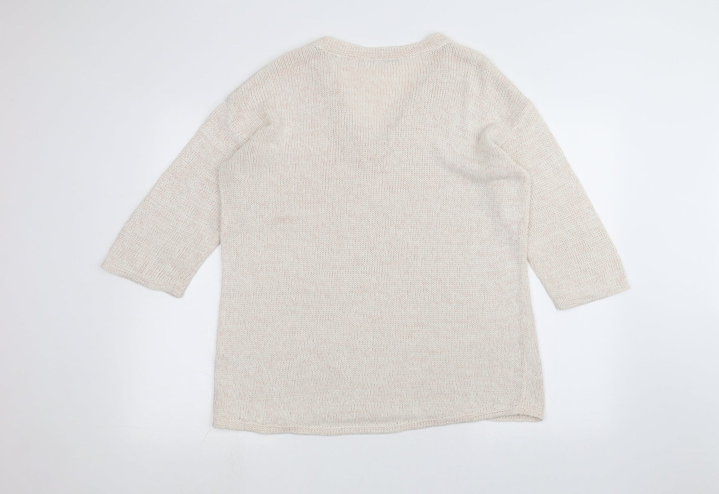 George Womens White   Pullover Jumper Size 14