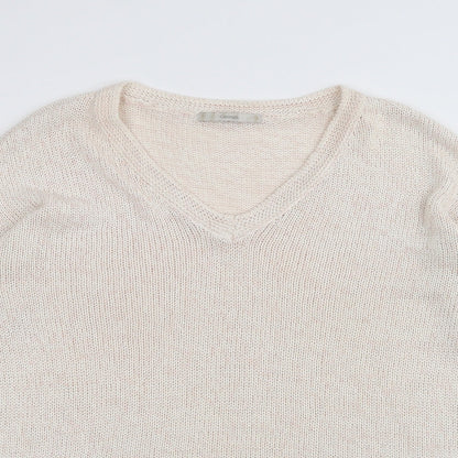 George Womens White   Pullover Jumper Size 14