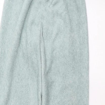 Womens UK Size S Primark Regular Fit Sweatpants Green Trousers