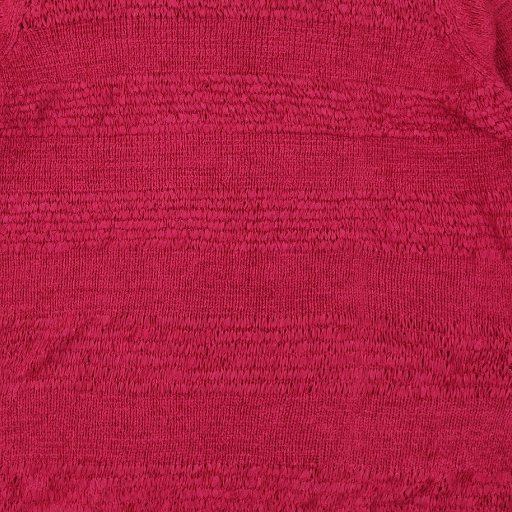 Savoir Womens Pink  Knit Pullover Jumper Size 18