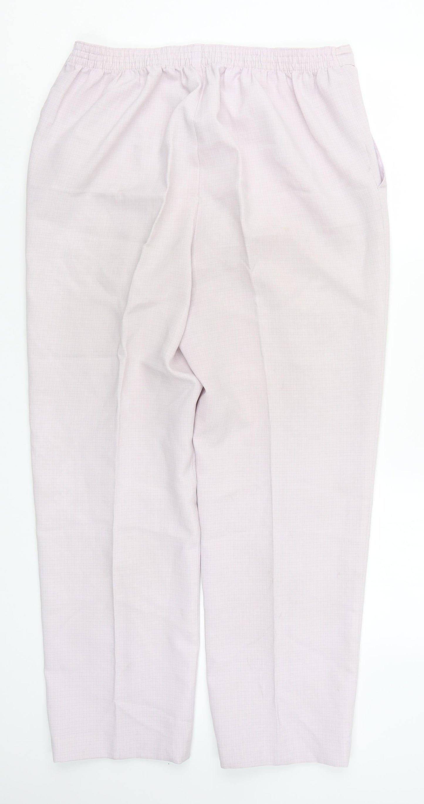 Womens UK Size 16 Marks and Spencer Regular Fit  Purple Trousers