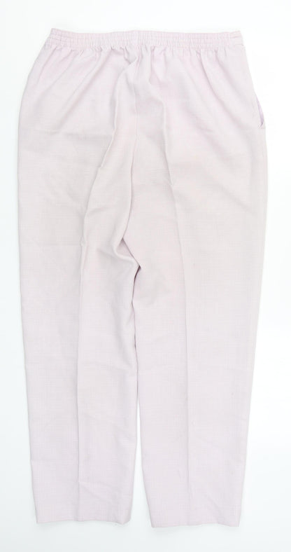 Womens UK Size 16 Marks and Spencer Regular Fit  Purple Trousers