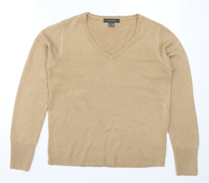 Primark Womens Beige  Knit Pullover Jumper Size 10