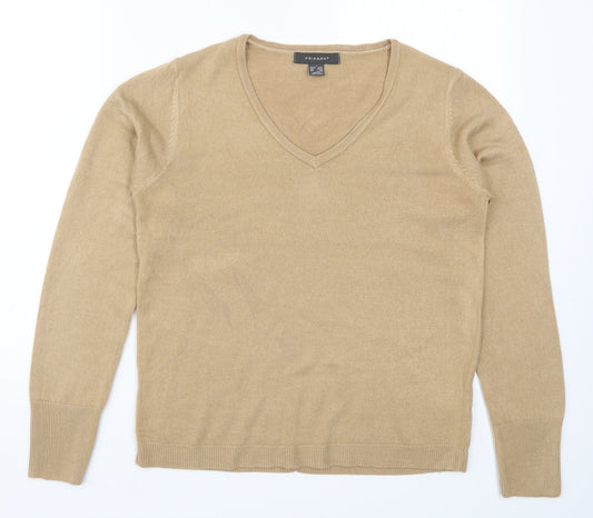Primark Womens Beige  Knit Pullover Jumper Size 10
