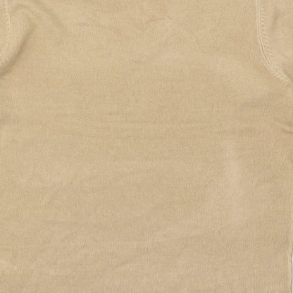 Primark Womens Beige  Knit Pullover Jumper Size 10
