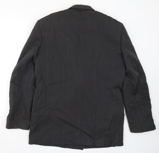 Mens UK Size 40 Preworn Regular Grey Suit Jacket