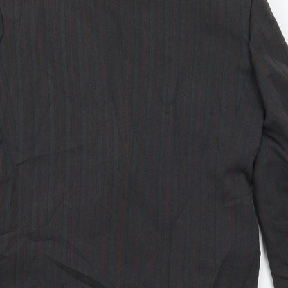 Mens UK Size 40 Preworn Regular Grey Suit Jacket