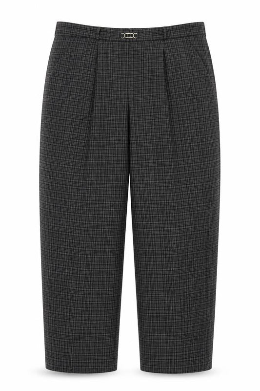 Womens UK Size 12 Bonmarché Regular Fit  Grey Trousers
