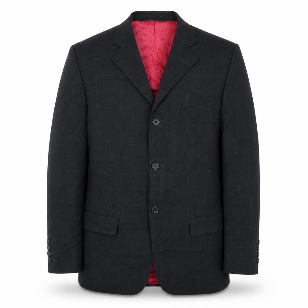 Mens UK Size 36 Hugo James Regular Grey Suit Jacket