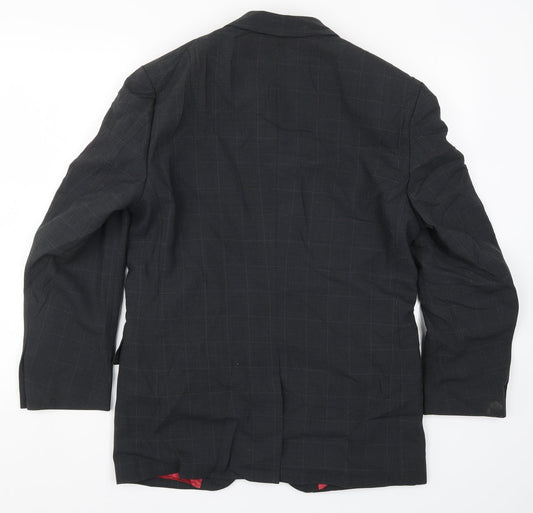 Mens UK Size 36 Hugo James Regular Grey Suit Jacket