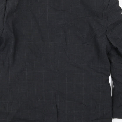 Mens UK Size 36 Hugo James Regular Grey Suit Jacket