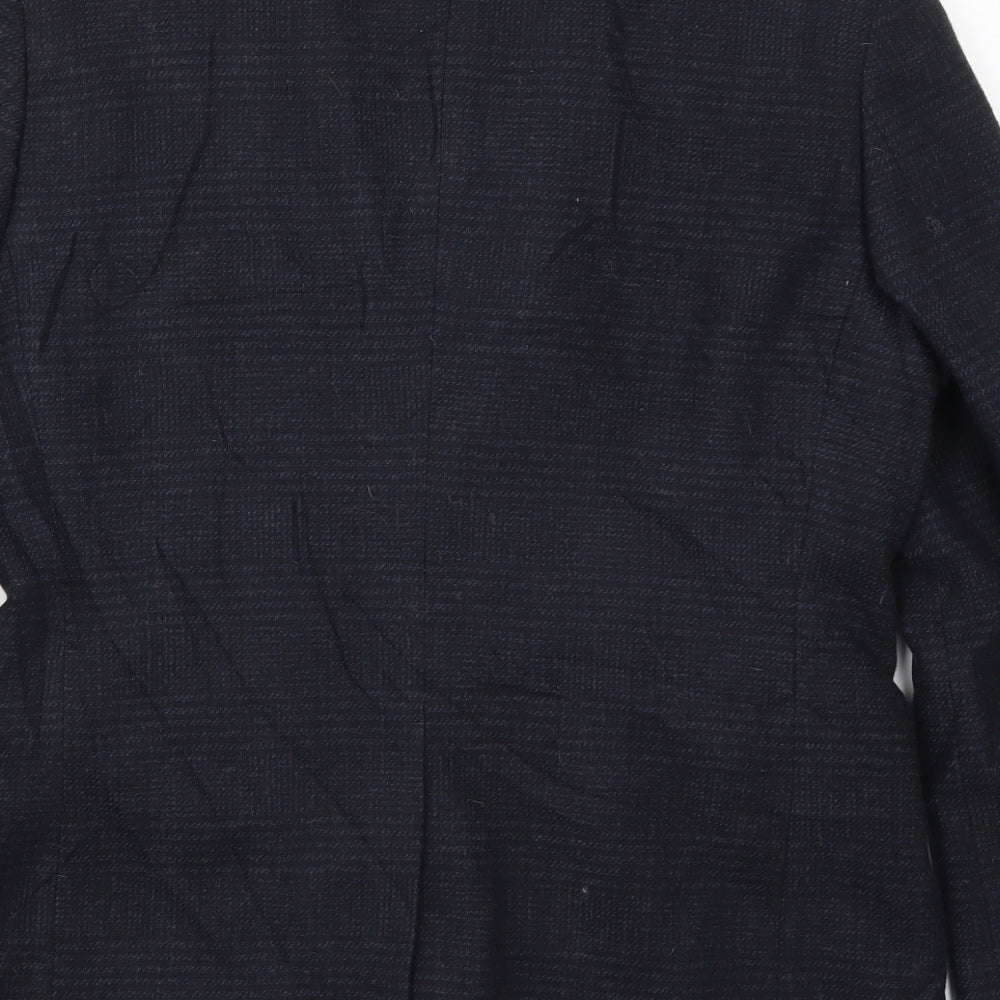 Mens UK Size M Burton Regular Blue Suit Jacket