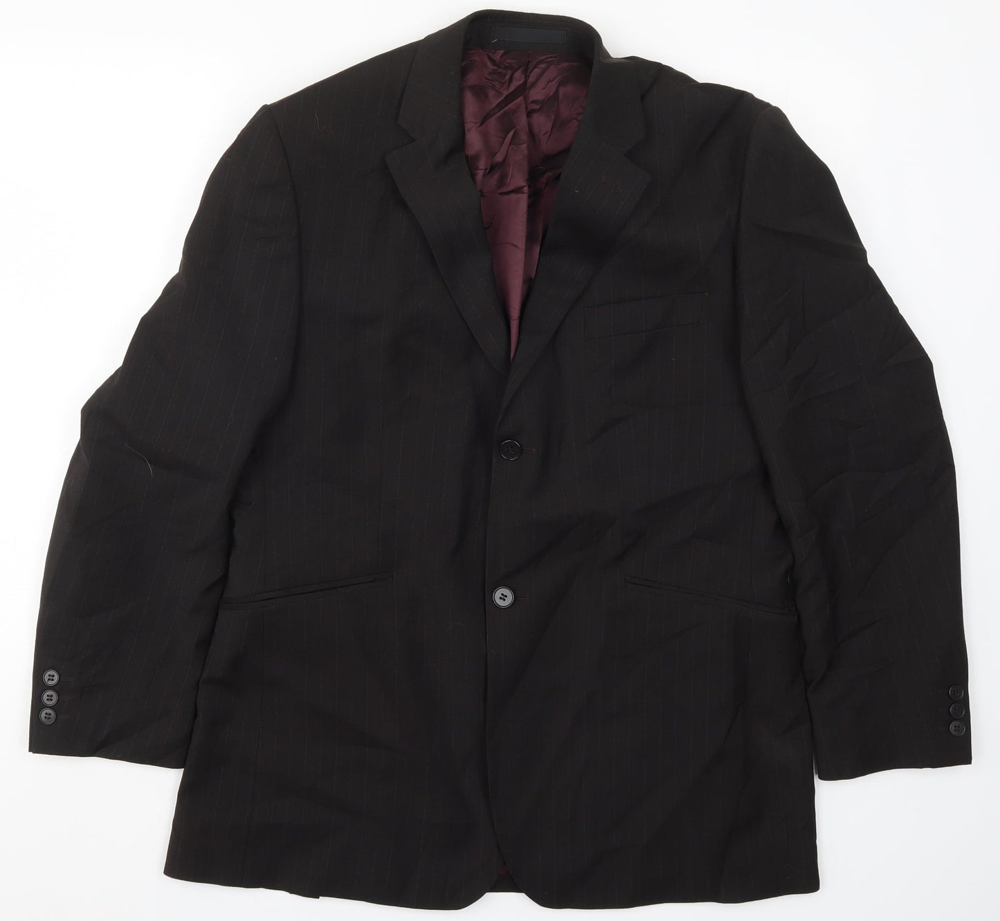 Mens UK Size 42 Burton Regular Brown Suit Jacket