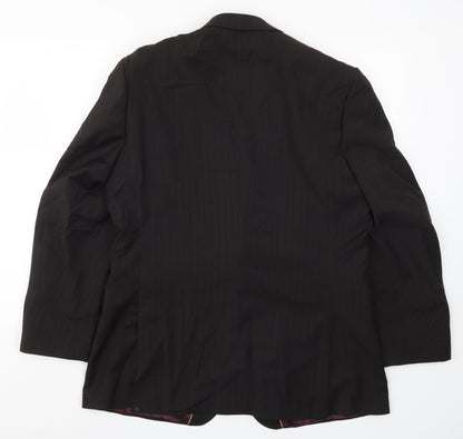 Mens UK Size 42 Burton Regular Brown Suit Jacket