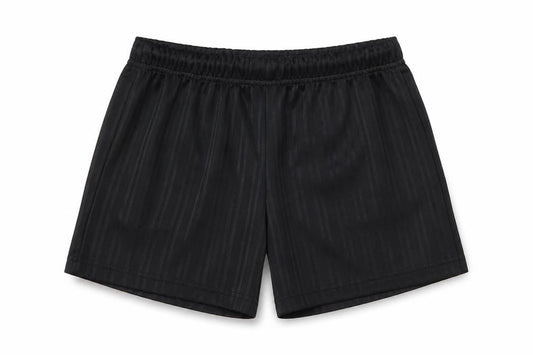 Matalan Boys Black Striped  Sweat Shorts Size 5 Years