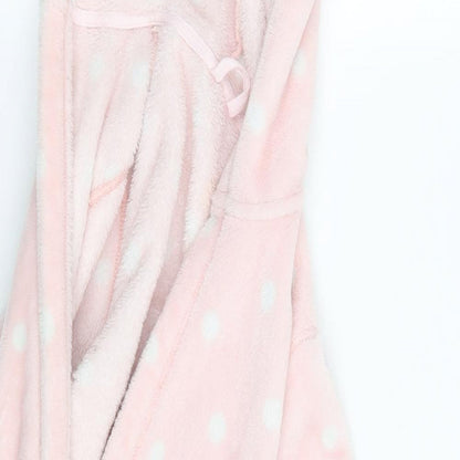 Marks and Spencer Girls Pink Geometric  Top Robe Size 11-12 Years