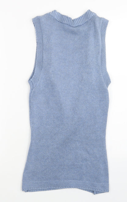 George Womens Blue  Knit Cardigan Jumper Size 10