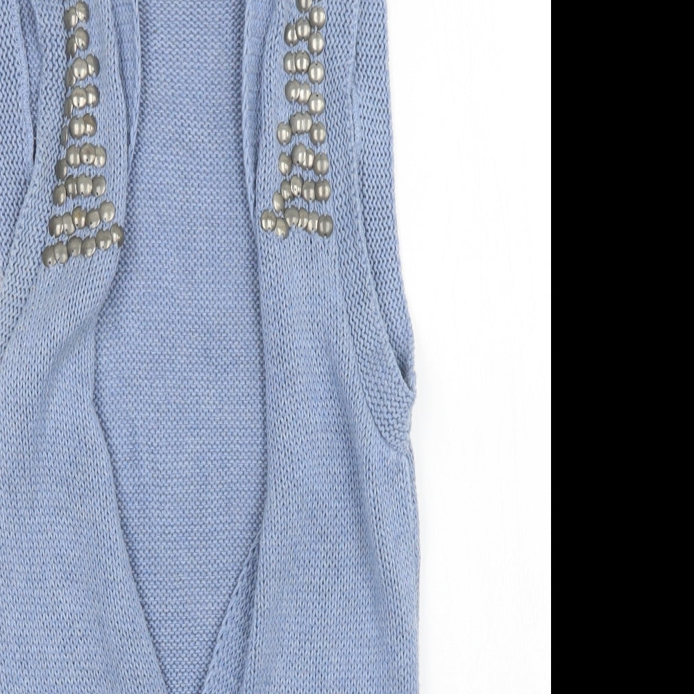 George Womens Blue  Knit Cardigan Jumper Size 10