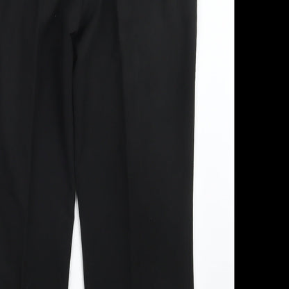 Classic Womens Black   Trousers  Size 14 L26.5 in